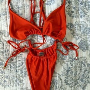 Blackbough Vibrant Orange Swimwear